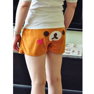 rilakkuma easily bear cute shorts and beach pants home shorts and pajama pants cartoon casual shorts