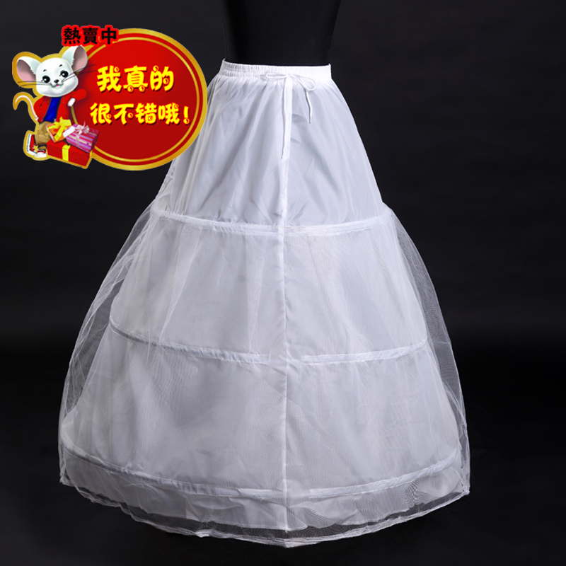 Ring skirt ring wedding panniers the hard sand panniers plus size tulle skirt waist elastic married necessary