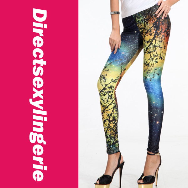Riverside Tree Starry Leggings LC79135 Cheap Price Drop Shipping
