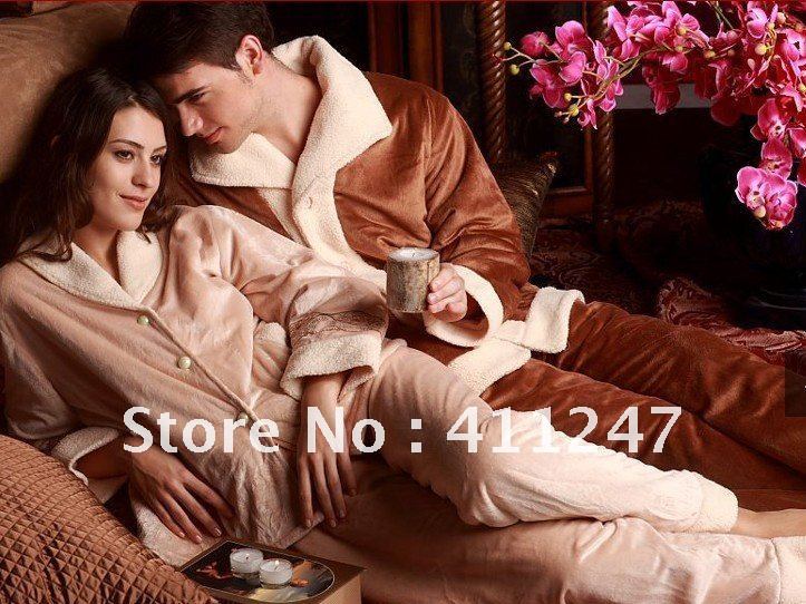 Robe sets/fasion pajamas free  shipping.