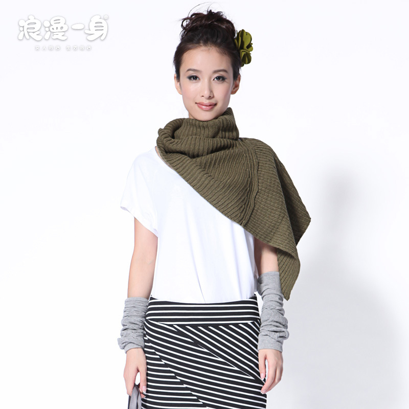 Romantic a body 2012 spring fashion solid color all-match cold-proof sweet pullover knitted pullover