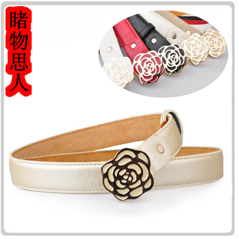 Rose agings fashion women's belt female jeans strap genuine leather belt