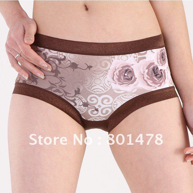 Rose anti-emptied body shaping hip women's underwear 101
