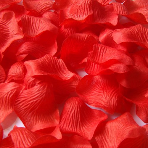 Rose petals 10000pcs Silk rose petals for wedding or Party Wholesale free shipping
