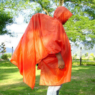 Ryder ryder three-in raincoat ground cloth tentorial multifunctional poncho canopy shade-shed