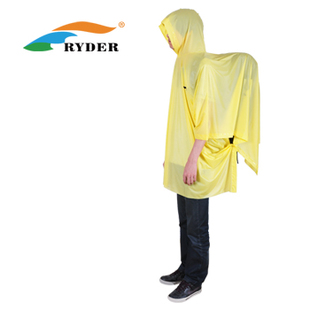 Ryder the wild hiking raincoat poncho outdoor camping supplies sportswear