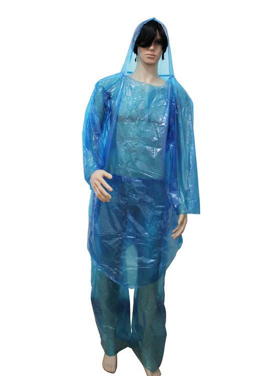 Ryder travel kit thickening type disposable raincoat rain pants hiking outdoor ride