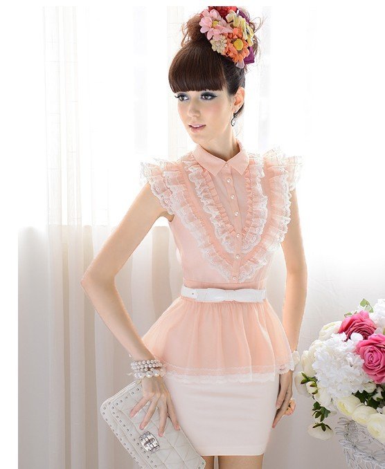 S-XL free shipping manufacturers supply Women's slim fashion dress(MOQ: 1pc) #30886