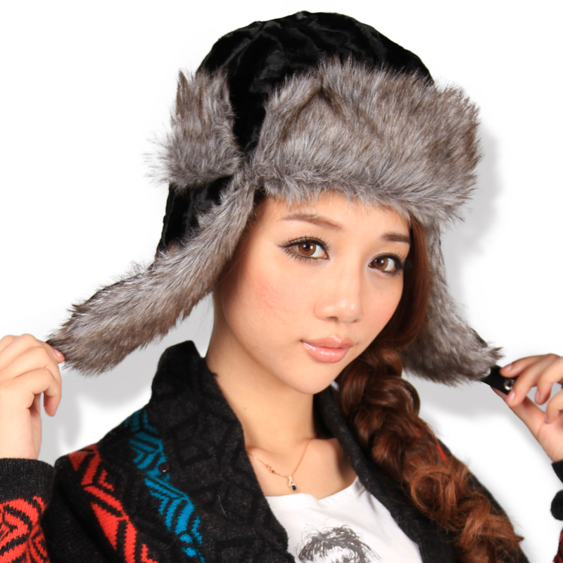 Sa autumn and winter leifeng cap the trend of the hat snow cap thermal ear protector cap winter hat