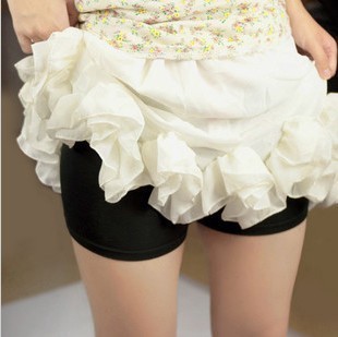 Safety pants basic 100% modal cotton plus size lace female shorts
