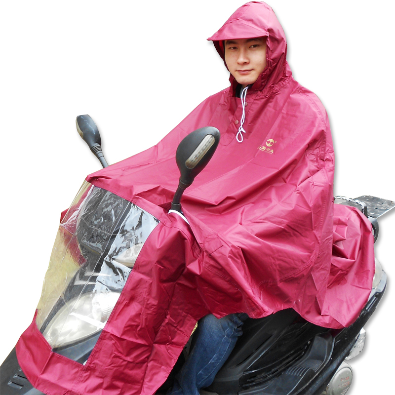 Safety type lengthen plus size poncho general motorcycle battery car raincoat n210