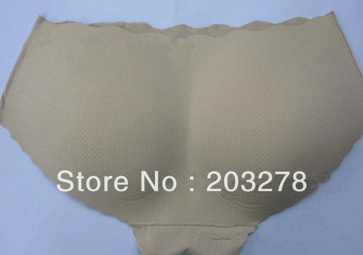 sales promotion seamless padded underwear breathable buttock panty butt pad briefs Shaping S M L XL free dropshipping