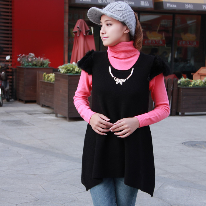 Sallei maternity clothing maternity sweater vest sleeveless maternity vest maternity sweater autumn and winter