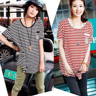 Scite 2012 maternity clothing summer loose plus size fashion maternity t-shirt top summer