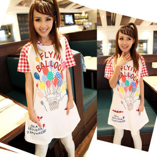 Scite 2012 maternity clothing summer maternity short-sleeve t-shirt summer maternity top