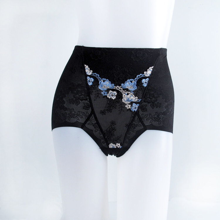 Seamless abdomen drawing pants 40 - 895 black ultra-thin seamless