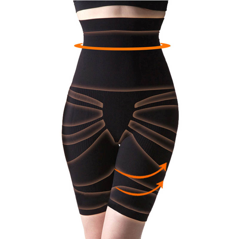 Seamless fat burning super-elevation waist abdomen drawing pants butt-lifting puerperal body shaping panties slimming corset