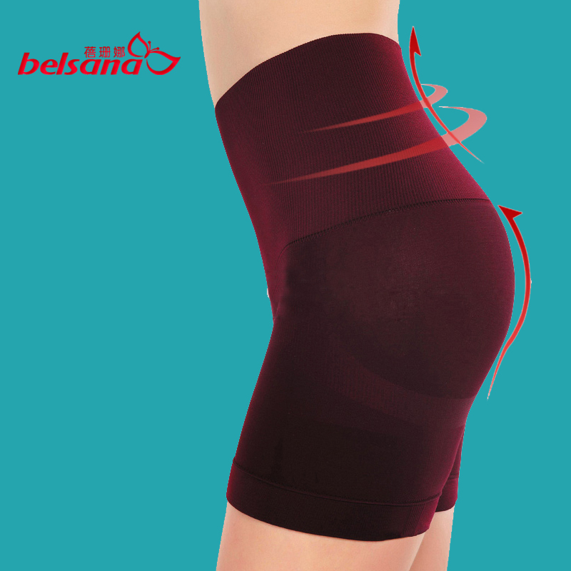 Seamless high waist abdomen drawing panties body shaping panties abdomen drawing pants