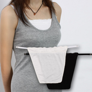 Seamless tube top clothing all-match fashion chest towel lace decoration thin small vest tube top