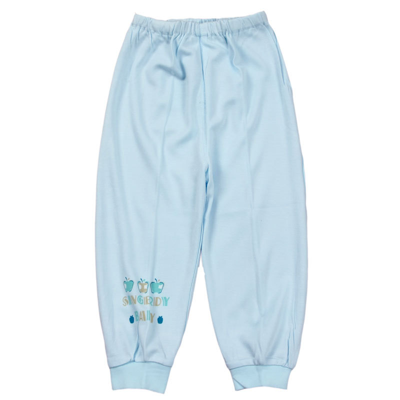 Second generation bamboo fibre autumn sleepwear pants trousers child male pants belly protection s1262