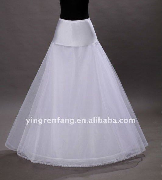 Sell like hot cakes in 2012 tide model modern 50% white wedding dress beautiful petticoat PC-038