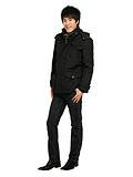 Semi finished 2101 coat down clothing leather rdquo .