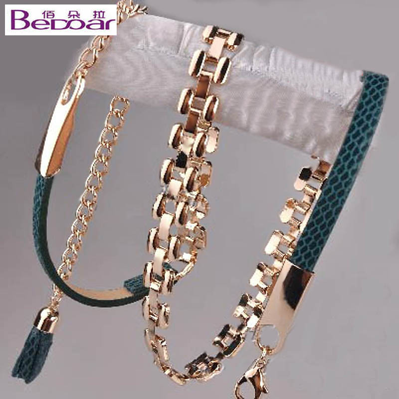 Serpentine pattern belly chain female women's belt all-match fashion thin belt genuine leather decoration