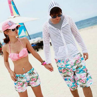 Set spa lovers swimwear lovers beach pants beach wear lovers shorts