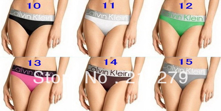 Sexy 5pcs/lot High Quality Women's Underwear cotton briefs silver edge Women Panties