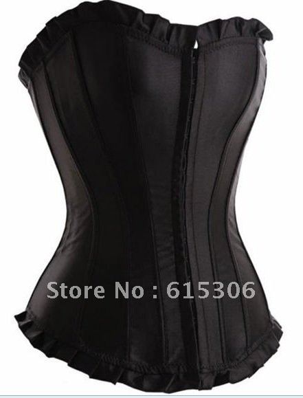 Sexy black White brocade Corset Bustier G-string lingerie wholesales, body lift shaper, sexy underwear Free shipping!!
