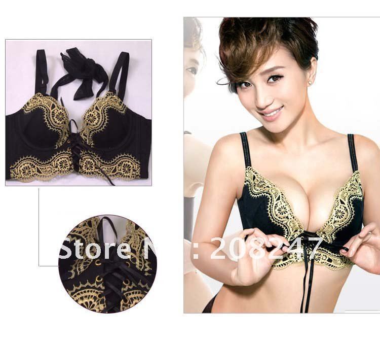 Sexy Bra+underwear magic bra set generation 2 Concentrated shape / Breast enhancement brassiere intimates set