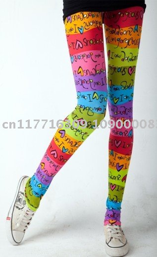 Sexy colorful bottom pants /stockings /PU stockings /Free shipping