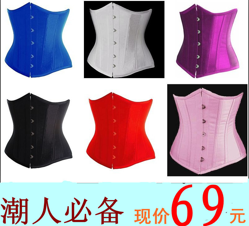 Sexy corset waist abdomen drawing belt royal cummerbund ultra-thin 100% cotton body shaping belt clip shaper bra free shipping