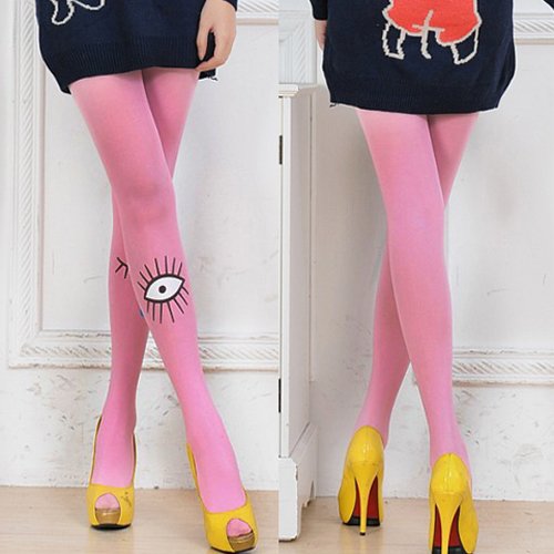Sexy Eye Style Transparent Color Pants Tights Pantyhose Leggings Lady Stockings SP0254