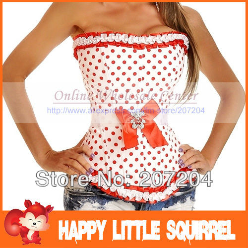 Sexy Fashion top for women body beauty slim shaper ladies push up printing Corsets corselet Overbust bustier apparel costume