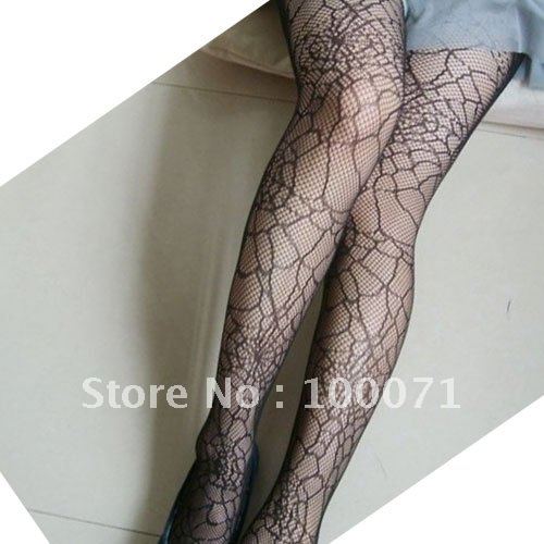 Sexy Fishnet Spiderweb Print Pattern Jacquard Stocking Pantyhose Tights  [20794|01|01]