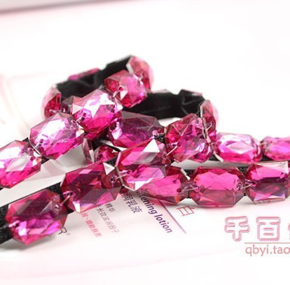 Sexy gorgeous sparkling diamond double-shoulder cross gem shoulder strap underwear belt pectoral girdle double-shoulder