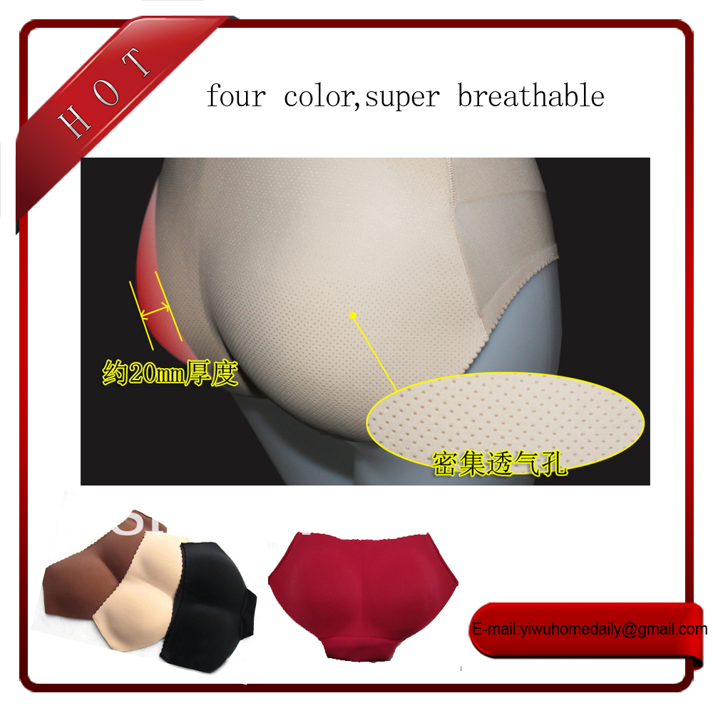 sexy Hip Padded Panties for women,Butt Enhancer,Seamless Bottom up underwear with free shipping and two colors three size