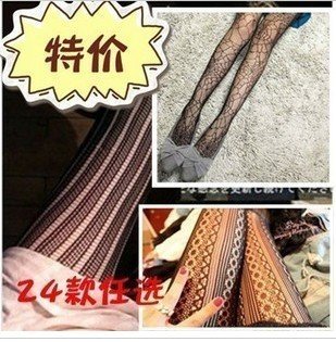 Sexy hollow out net socks   stockings pantynose    Style varied   10pair / lot    free shipping