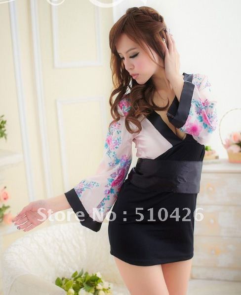Sexy kimono bathrobe appeal pajamas free shipping