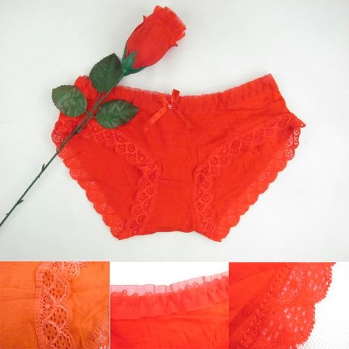 Sexy knickers lady's panties rose design underwear 9 colors to choose 10 pcs per lot