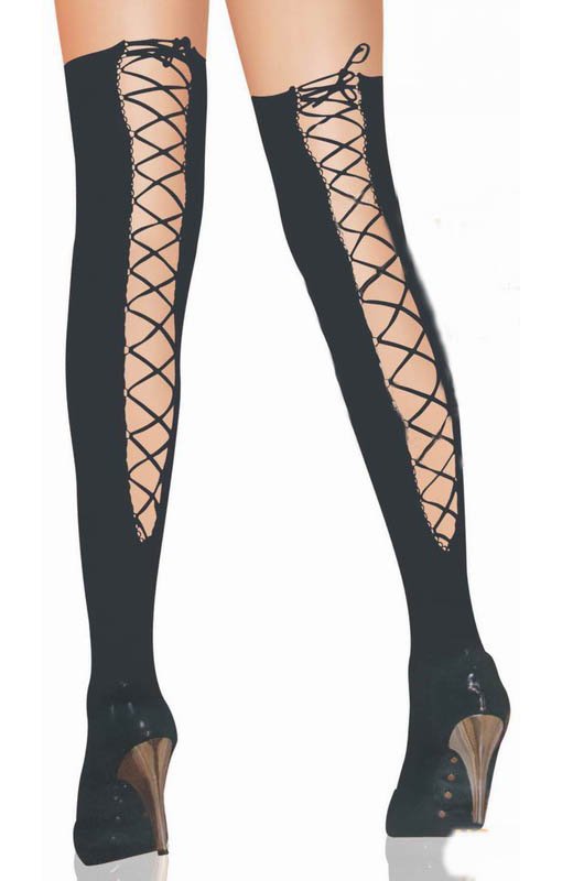 Sexy Lace Black Over Knee Stockings Tights Free Shipping Drop shipping W260