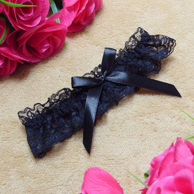 Sexy lace decoration big bow