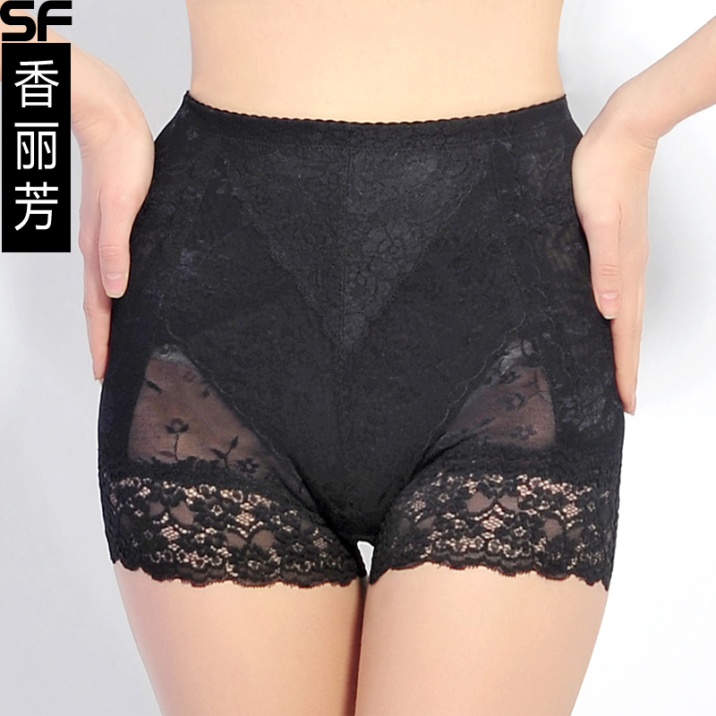 Sexy lace women's ultra-thin high waist abdomen drawing butt-lifting panties basic body shaping pants corset pants 2608