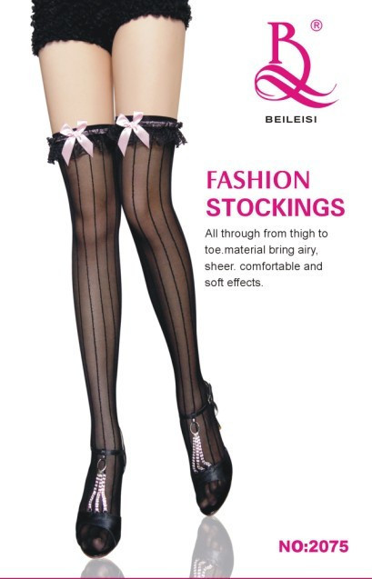 Sexy laciness stripe stockings 92075 sexy stockings