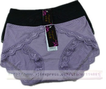 Sexy Lingerie Bamboo Fiber Lady Briefs Women Intimate Underwear SJ2214 5 or 10pcs/lot Free Shipping Ms Panties