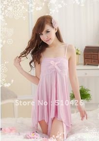 Sexy lingerie/sexy lovely/large size household bud silk condole belt/long skirt/sleep skirt/pajamas  free shipping