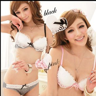 Sexy lingerie suit lace underwear bra lovely brassiere lady's bra set  underwear, Popular ladies' bra and brief Nude B cup
