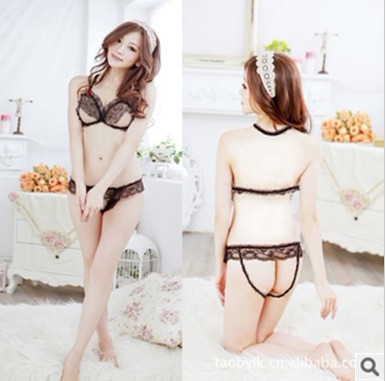 Sexy lingerie three point appeal underwear joining agent manufacturers wholesale 8002