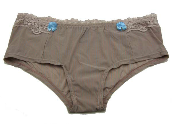 Sexy mm beautiful panties milk silk plus size panties women's
